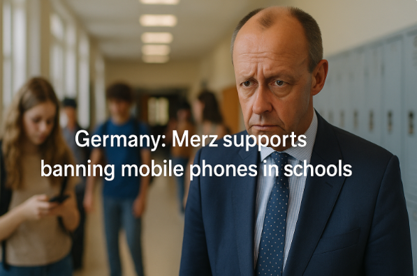 Alemania: Merz apoya prohibir los teléfonos móviles en las escuelas — ¿Cuál es la verdadera historia?